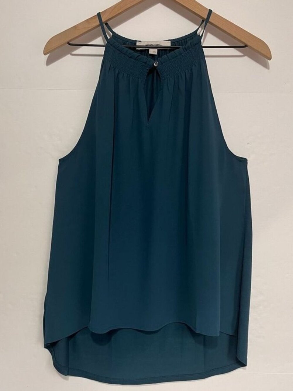 Dark Teal Halter Top Size L